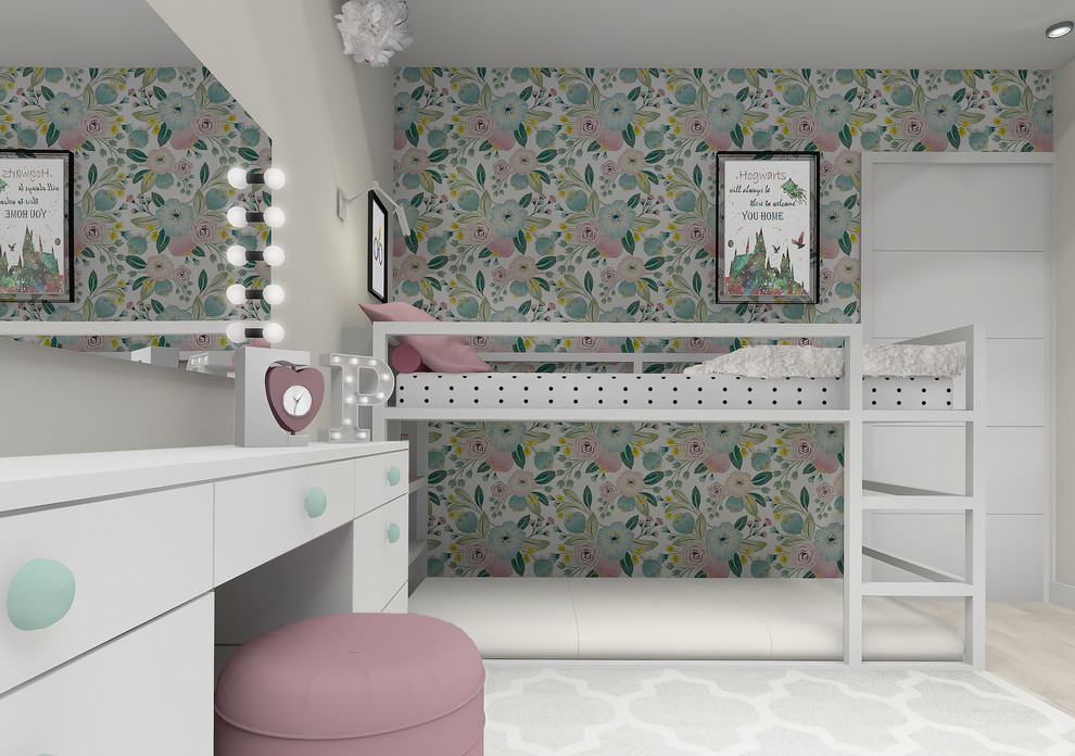 Проект квартиры в современном стиле "Территория детства"