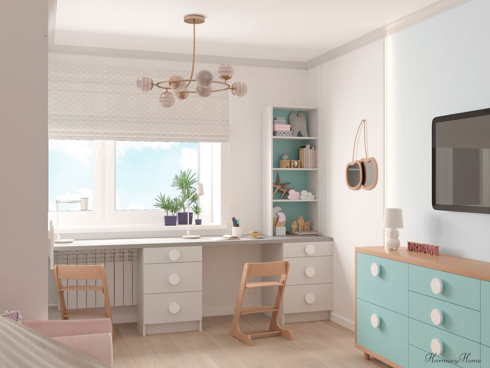 Спальня для близнецов