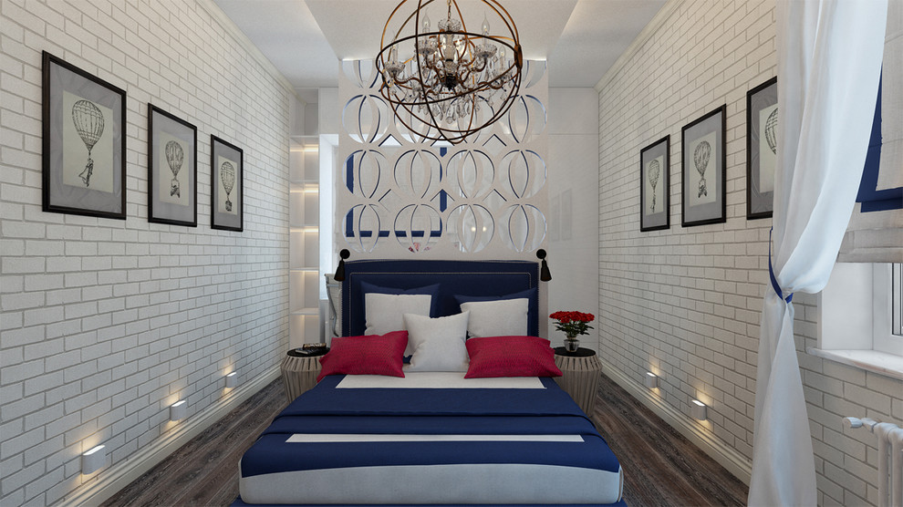 Обложка проекта: Эскизный дизайн проект спальни для передачи «Квартирный вопрос» (НТВ)