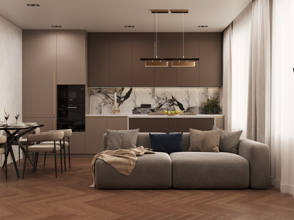 Проект квартиры 78 кв.м., ЖК Чикаго