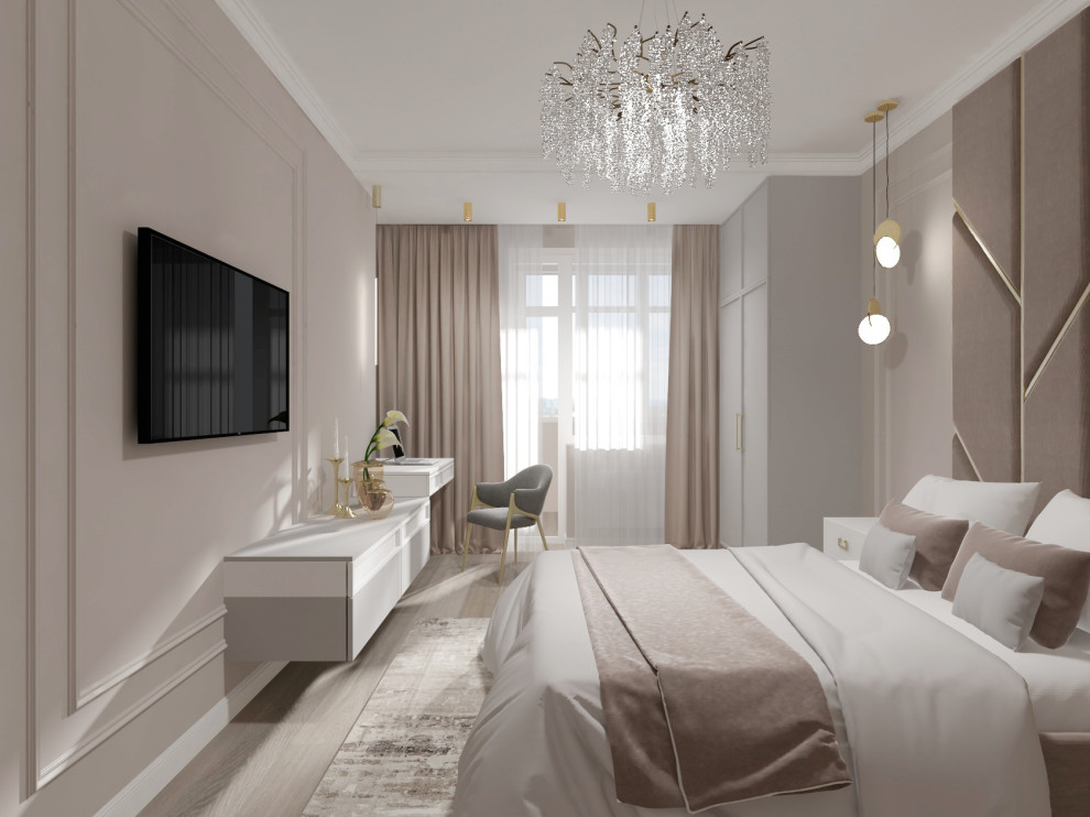 Обложка проекта: Спальня в современном стиле