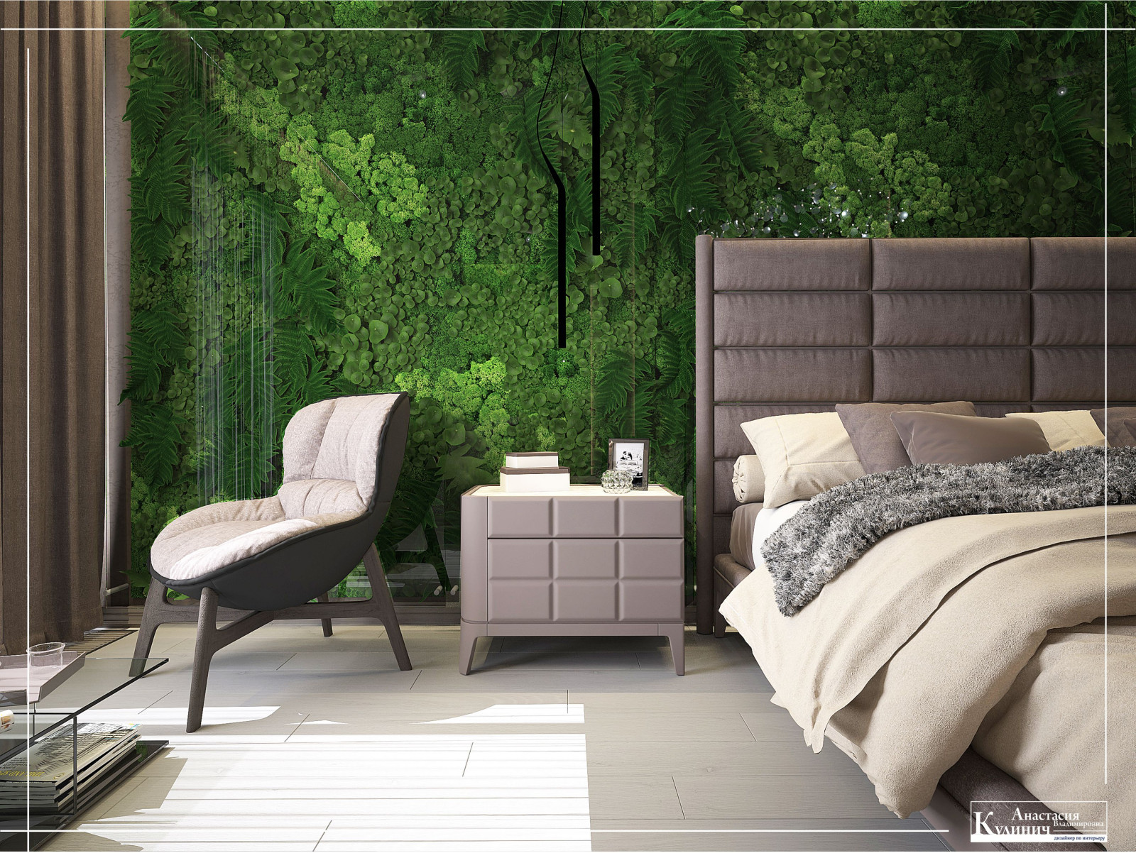 Обложка проекта: Спальня "стильная свежесть"