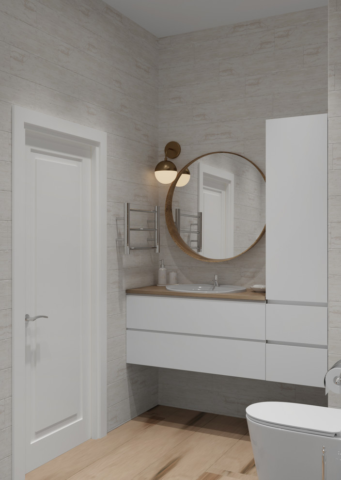 санузел без лишних деталей