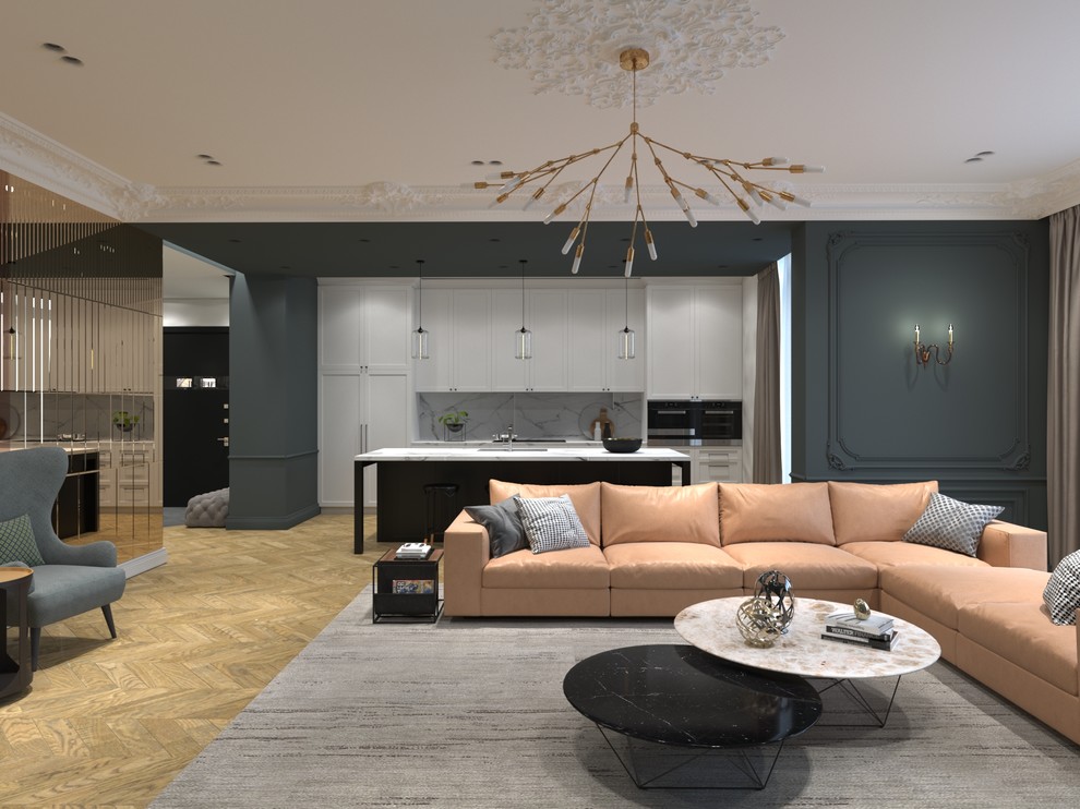 Обложка проекта: Лепной декор в современном интерьере.