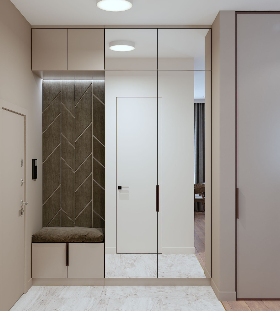 ДИЗАЙН-ПРОЕКТ ИНТЕРЬЕРА КВАРТИРЫ, ЖК СИМВОЛ, МОСКВА, 90 М²