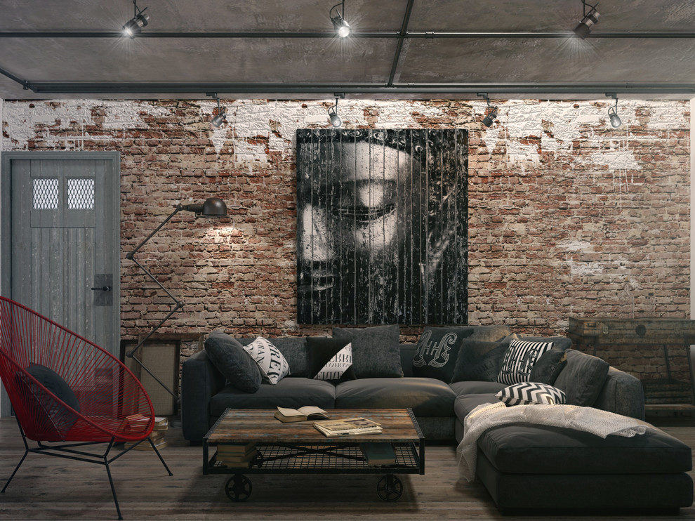 Квартира в стиле лофт