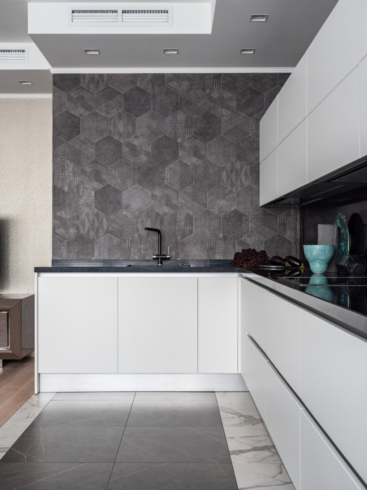 Графичная квартира в Москве