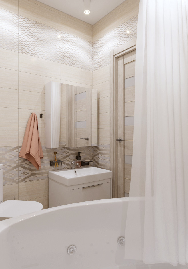 Однокомнатная квартира для семьи с ребенком