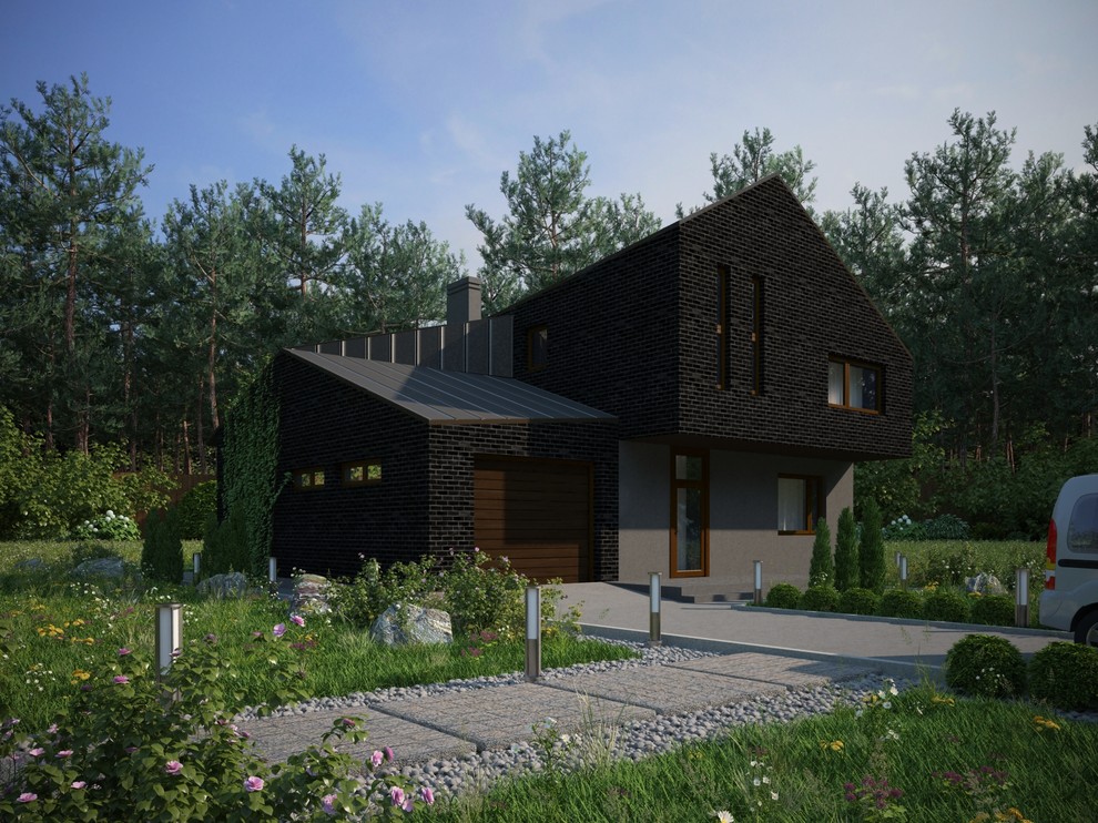 Частный двухэтажный дом