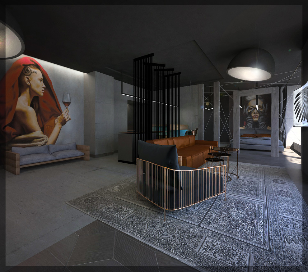 Обложка проекта: Минимализм с элементами лофта