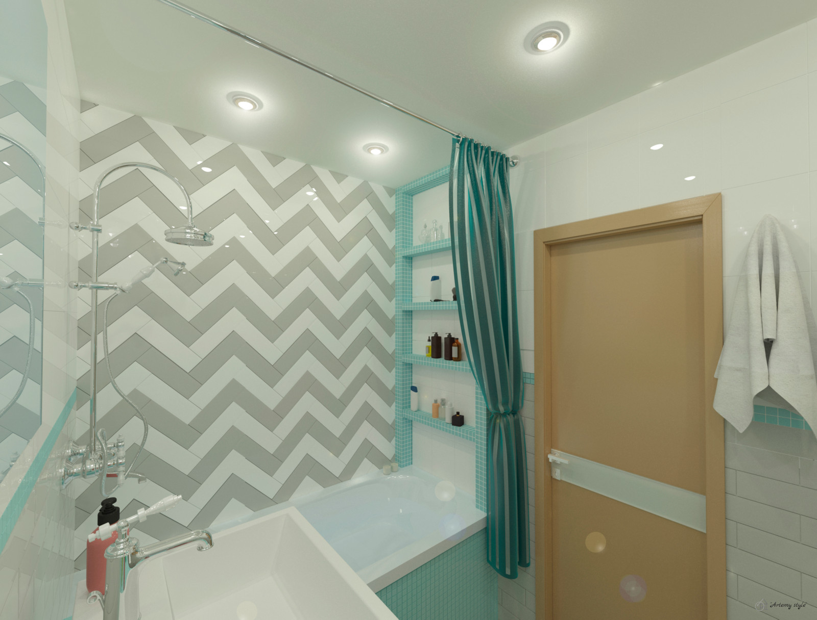 Дизайн ванной комнаты