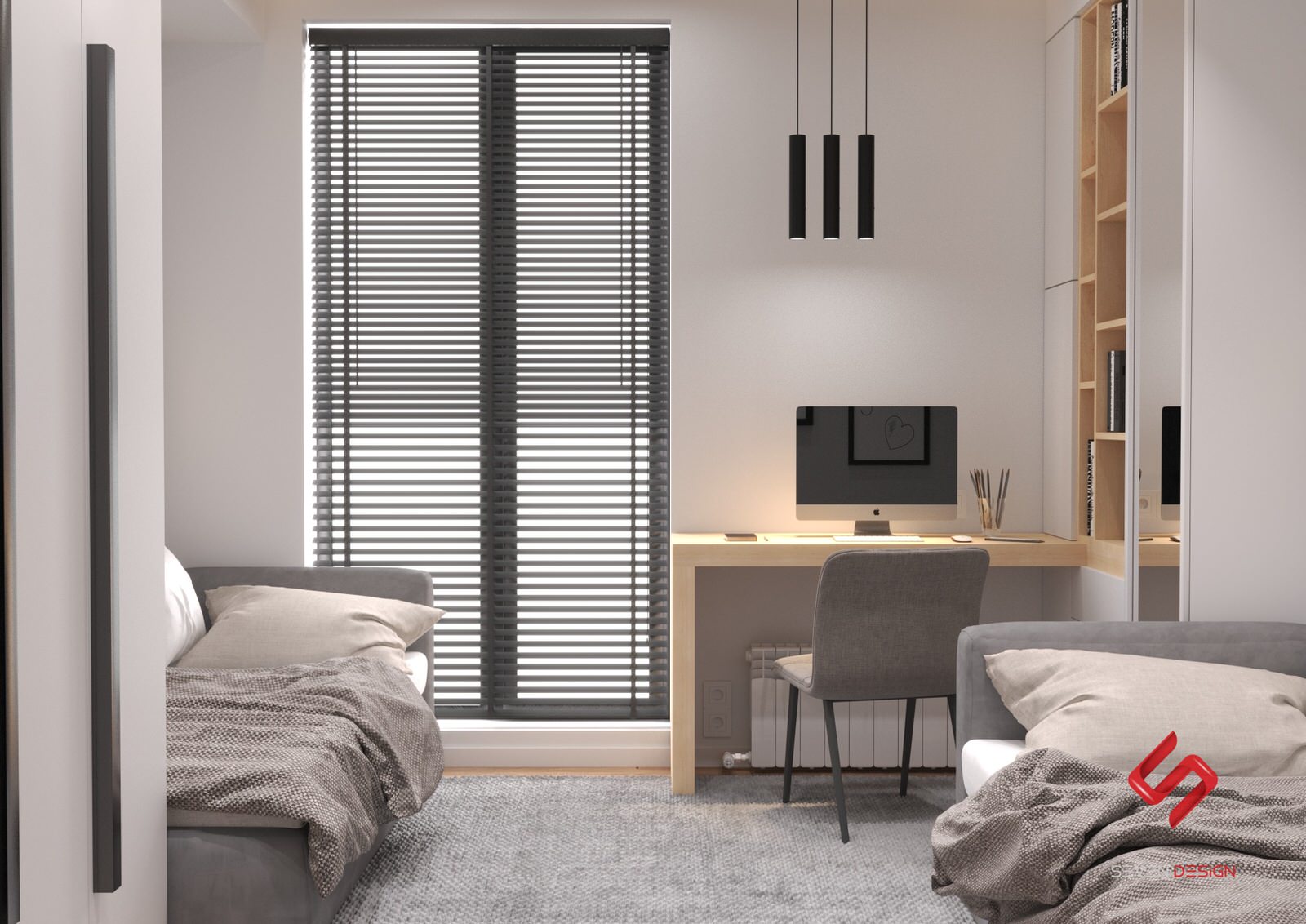 Дизайн-проект квартиры, CUBE