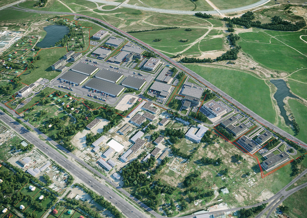 Обложка проекта: Промышленный комплекс