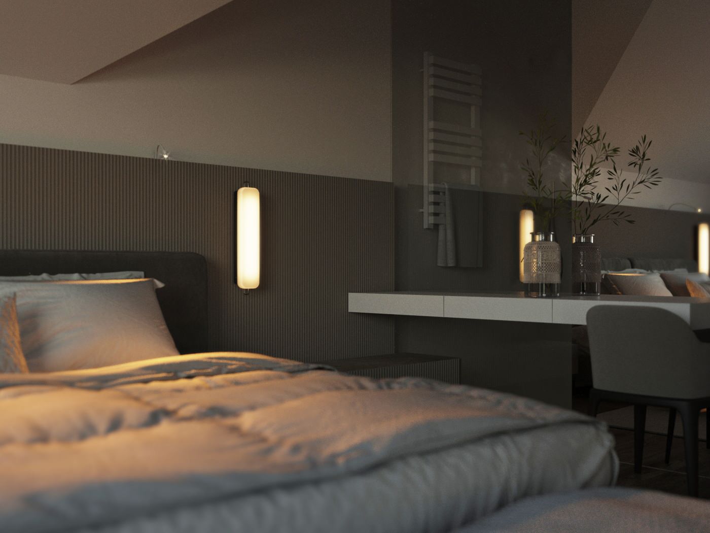 Интерьер дома в п. Туношна