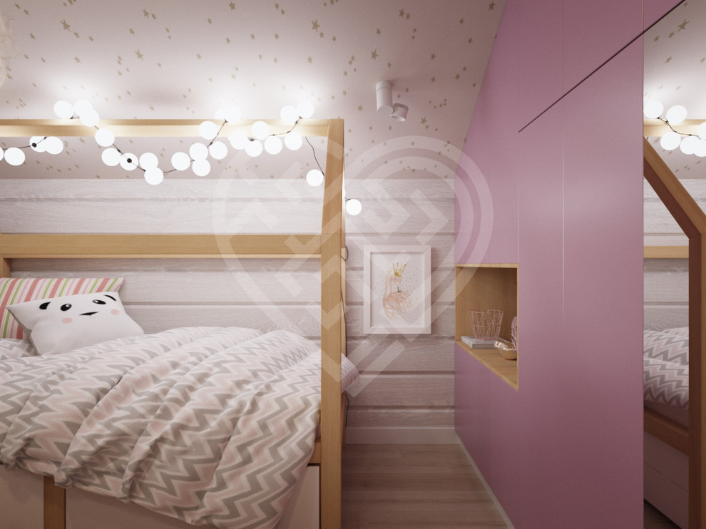 Дизайн интерьера дома из клеёного бруса в Подмосковье