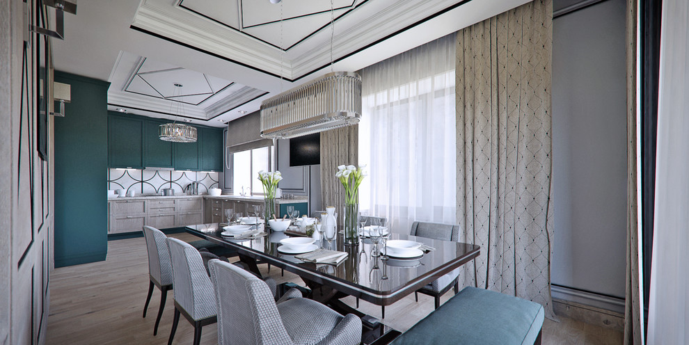 Коттедж в легком арт-деко