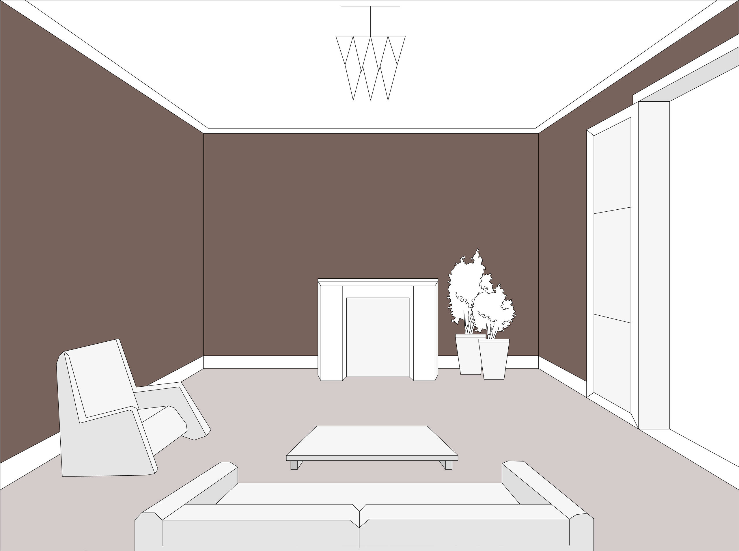 Пол, стены, потолок: Как сочетать их друг с другом