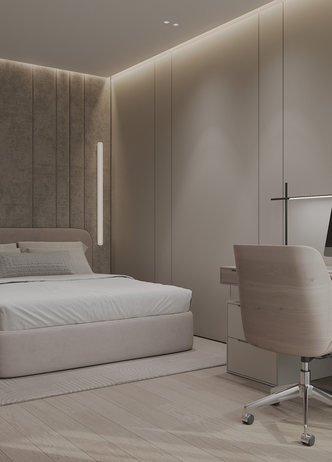 Интерьер апартаментов, Сочи, 45м2