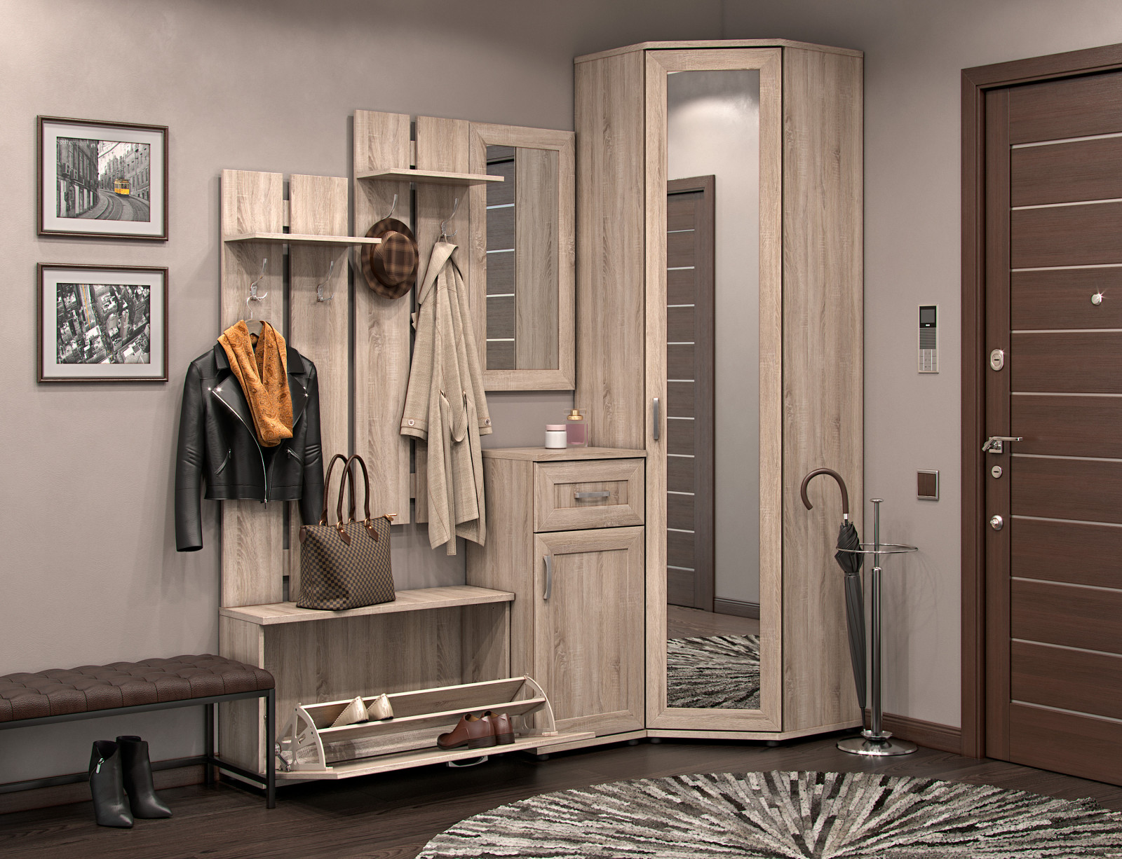 Обложка проекта: ПРИХОЖИЕ [готовые решения] №2