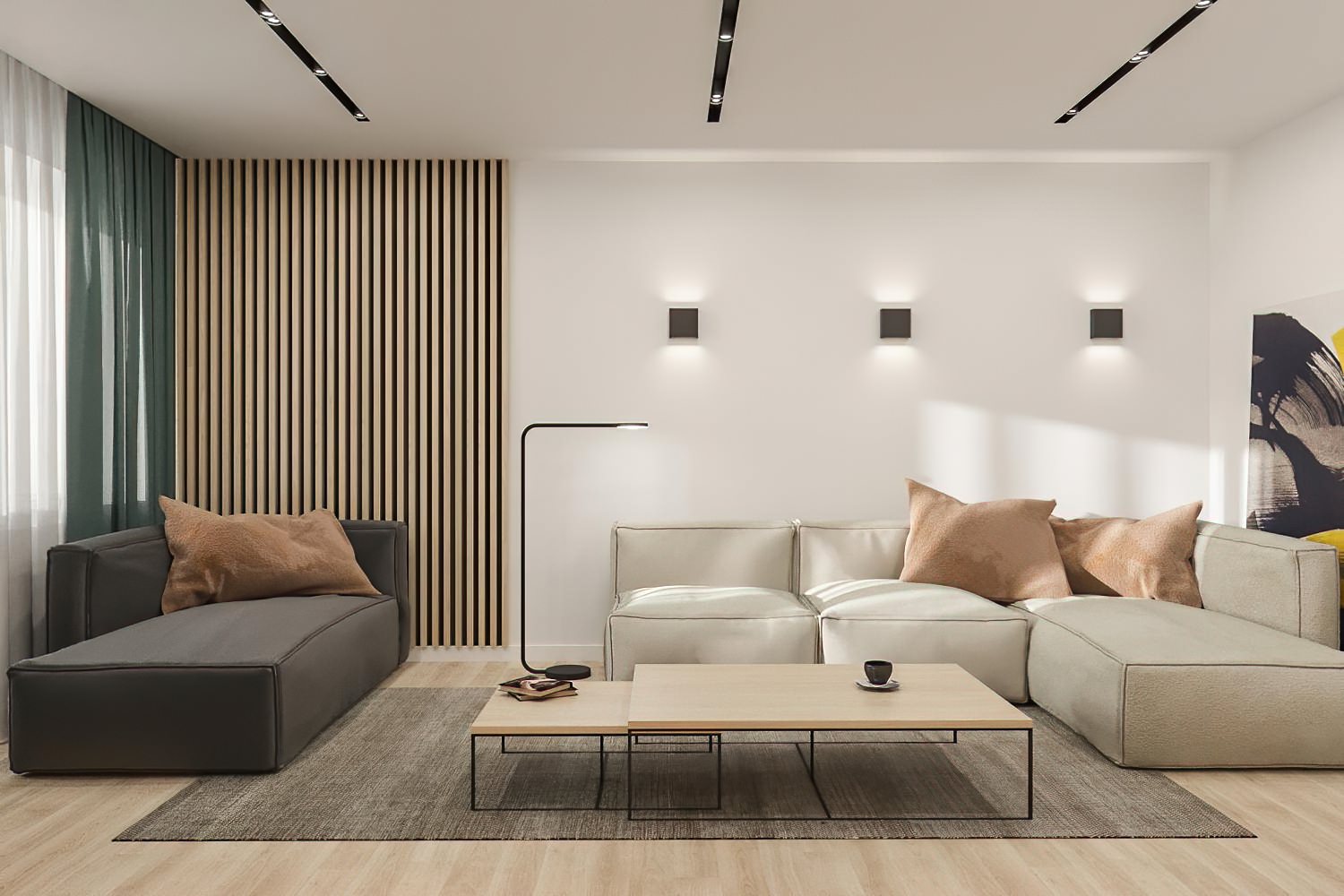 Интерьер двухкомнатной квартиры