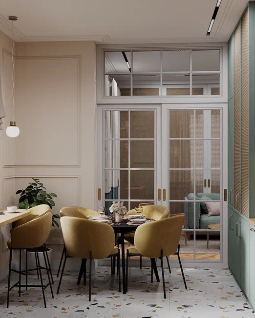 Ремонт квартиры на первом этаже с двумя балконами