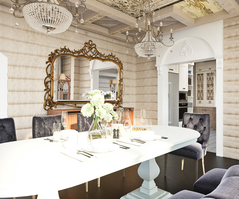 Реновация дома из оцилиндрованного бревна