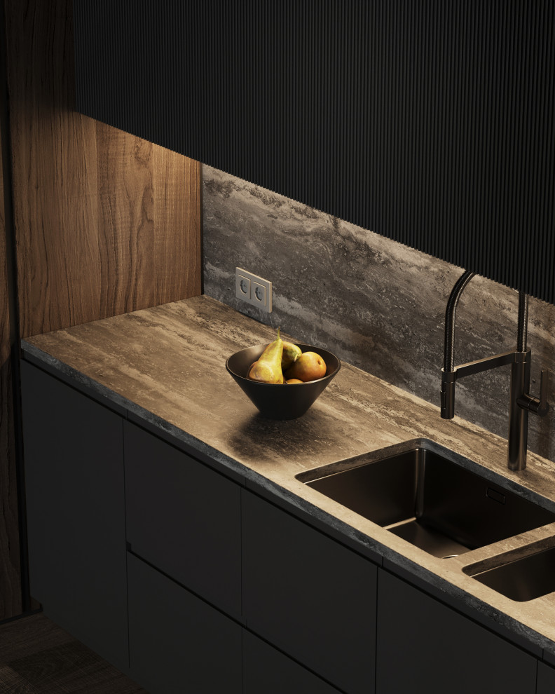 Flat in natural colours | Квартира в природных оттенках