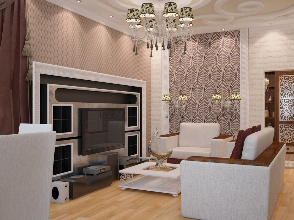 Обложка проекта: "Ар-деко" в московской квартире