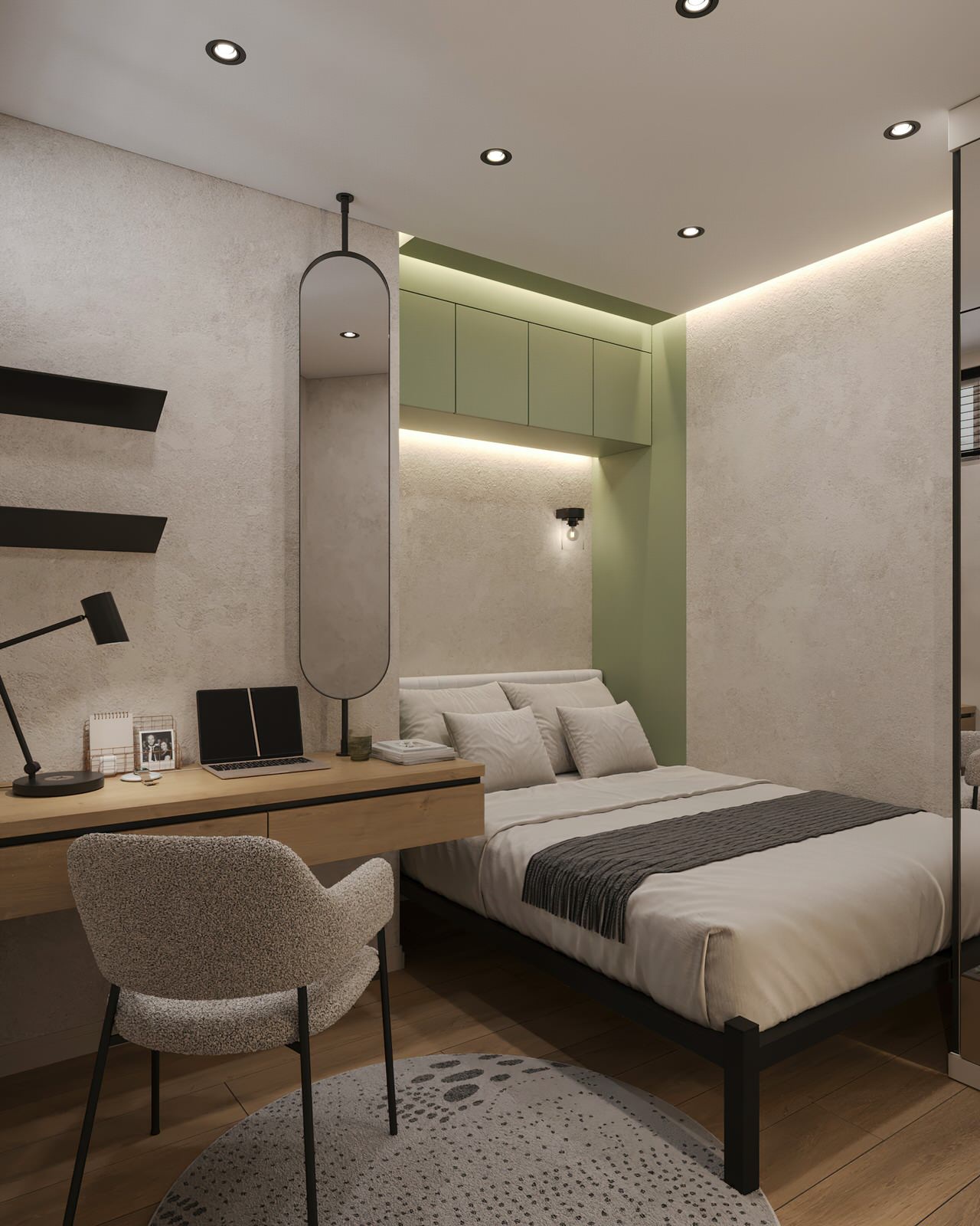 13. Student house. Маленькая спальня