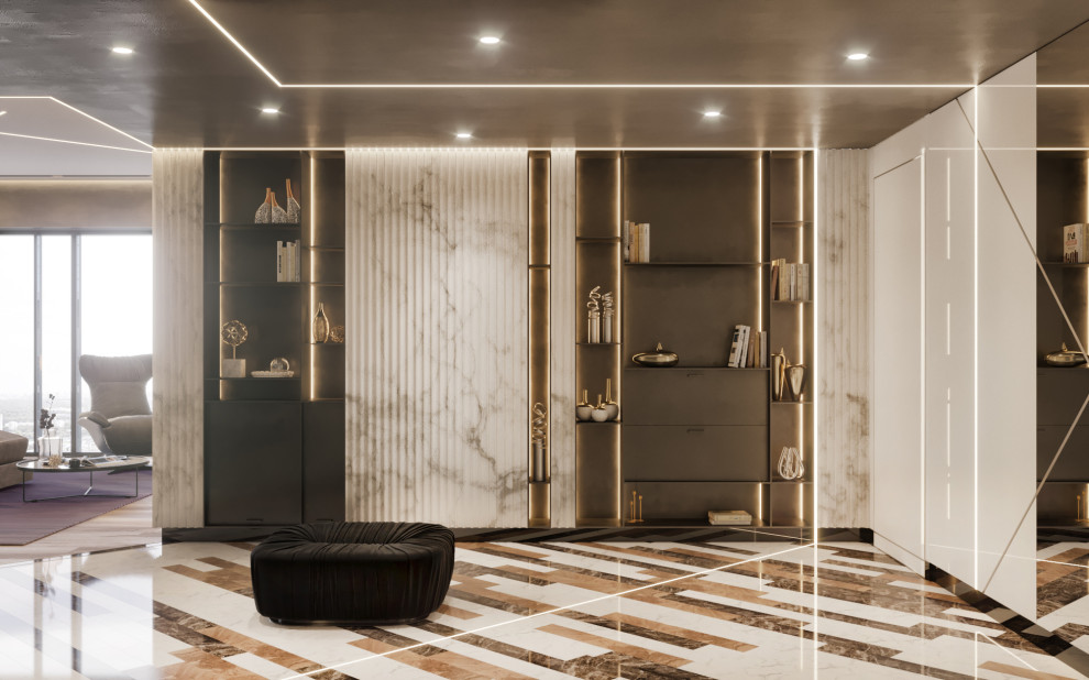 Apartments in the skyscraper «OKO»