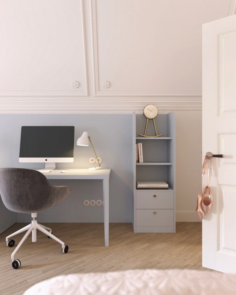 Двухуровневая квартира в старом доходном доме Петроградского района