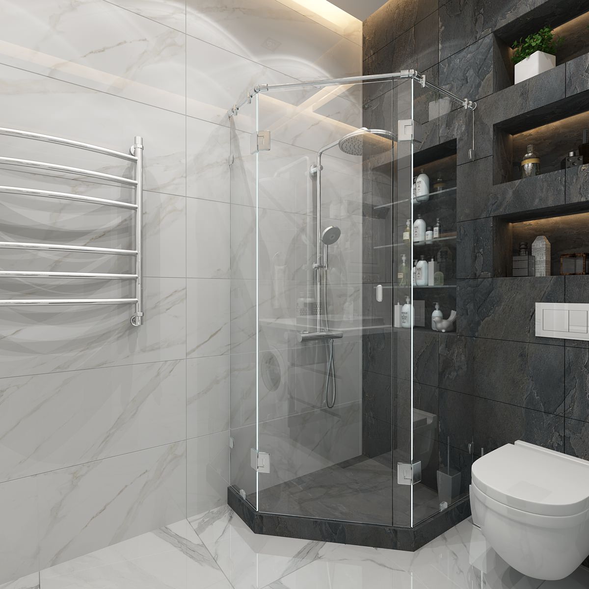 Дизайн-проект коттеджа г.Тюмень