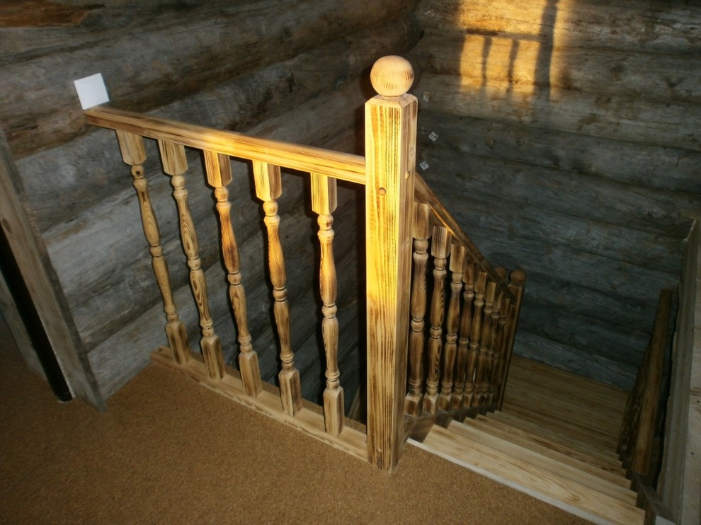 Лестницы из сосны