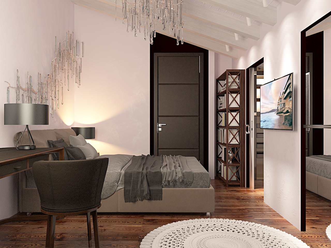 Двухэтажная квартира. Милан, Италия