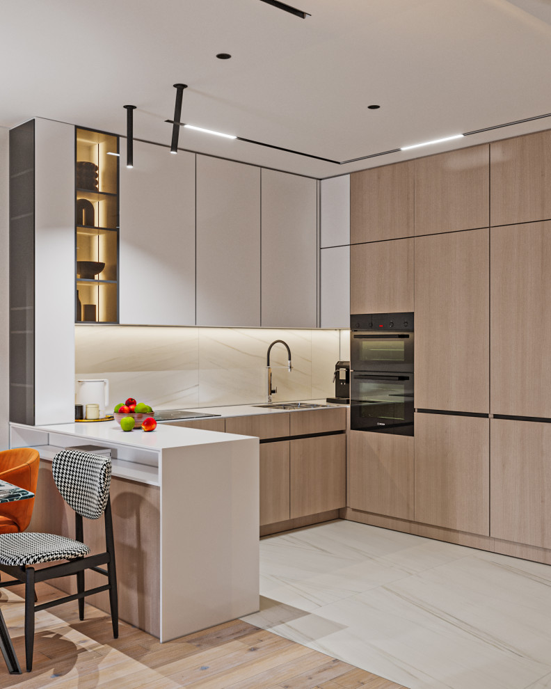 Теплый проект квартиры на севере