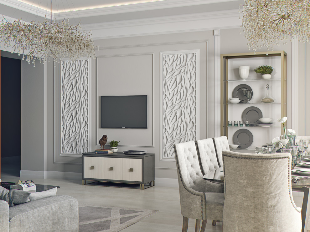 Проект трехкомнатной квартиры