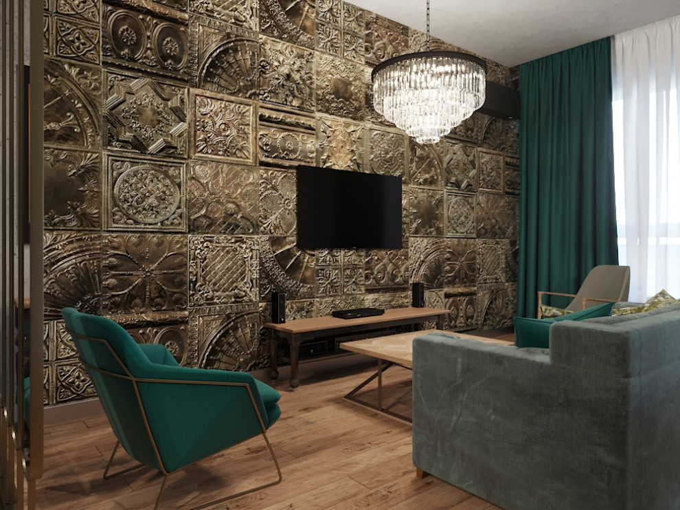 Яркая квартира в современном стиле