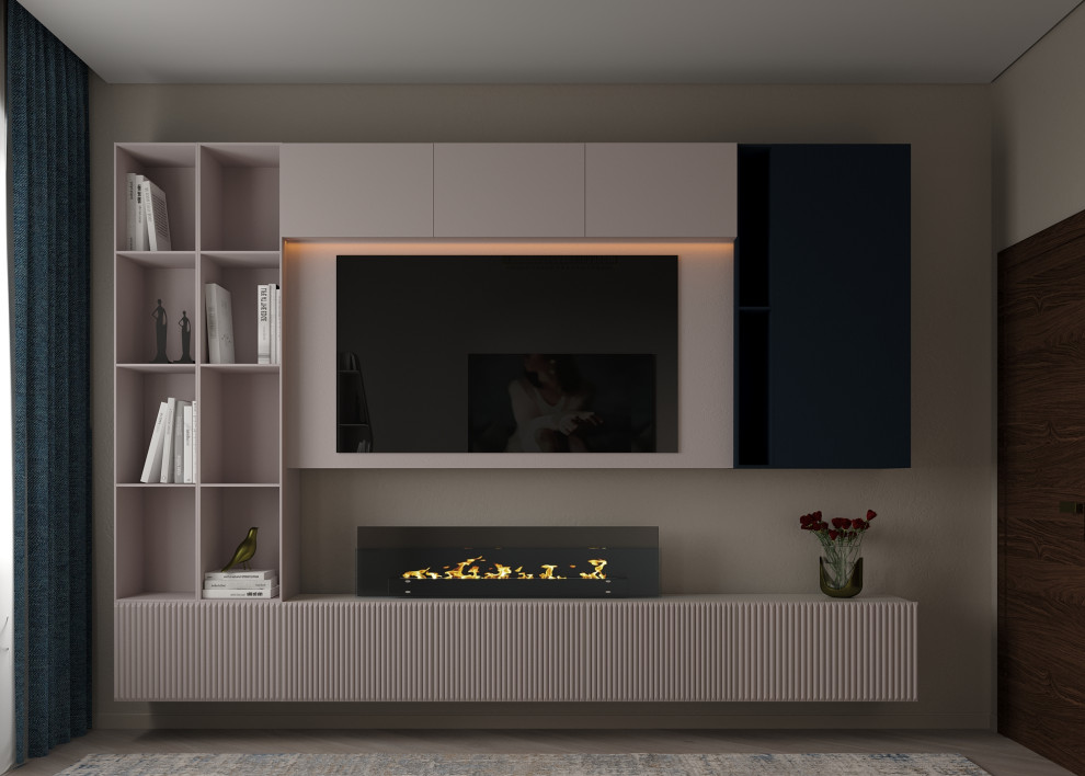 Спальня в современном стиле, 20 м