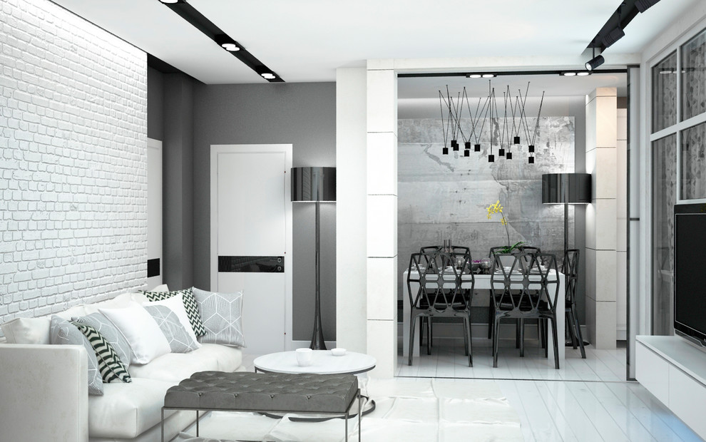 Обложка проекта: Гостиная в современном стиле