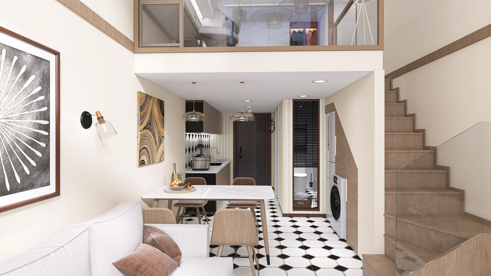 Дизайн-проект апартаментов с последующей сдачей в аренду