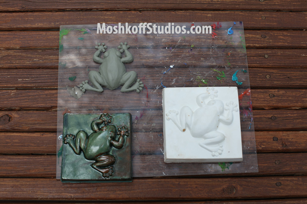 процесс изготовления плитки ручной работы