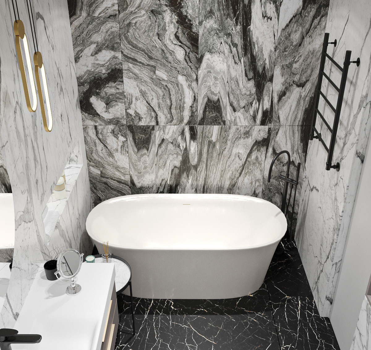 Двухуровневая квартира на Западном.