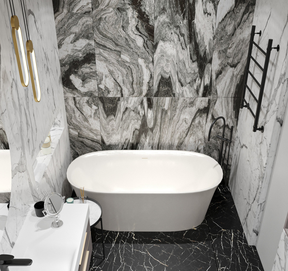 Двухуровневая квартира на Западном.