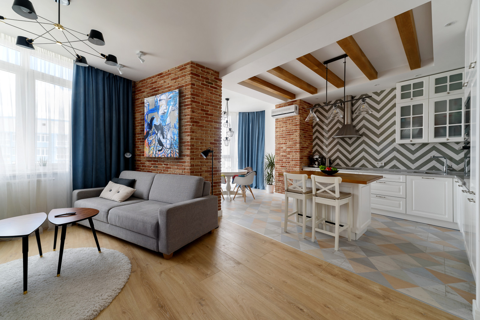 Обложка проекта: Квартира в скандинавском стиле