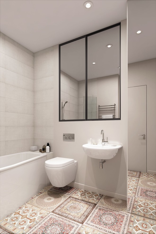 Дизайн-проект однокомнатной квартиры студии, площадью 40,4м.кв., в ЖК «Эталон» д