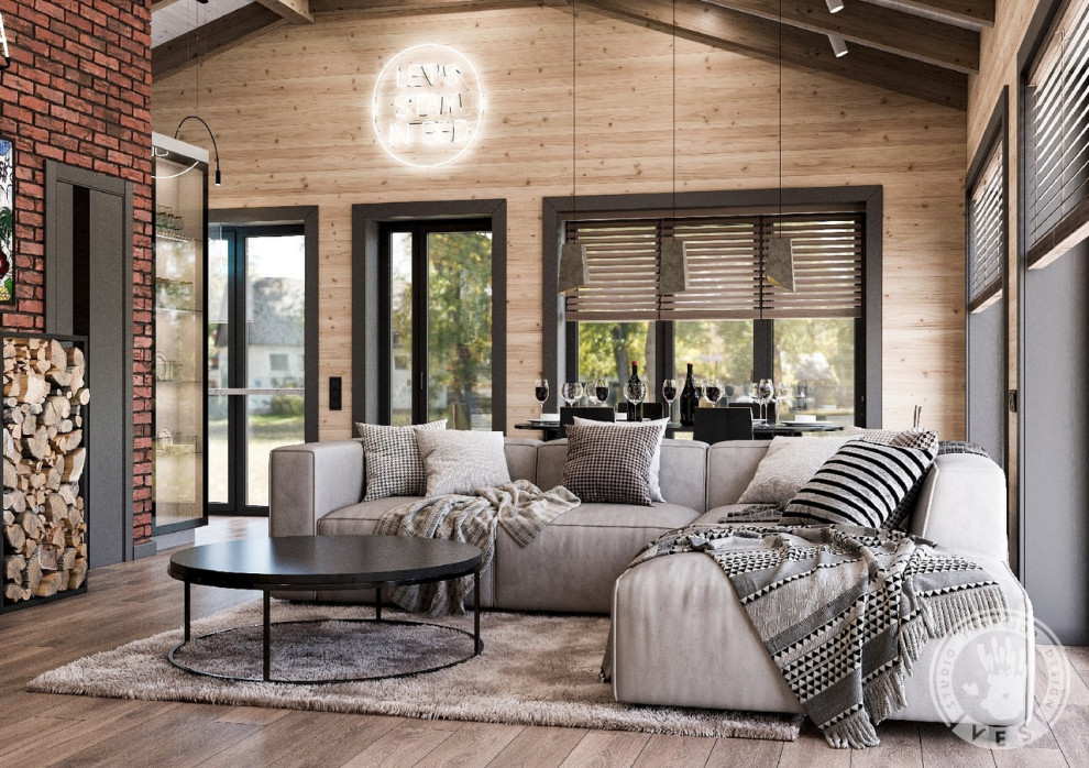 Обложка проекта: Загородный дом в Подмосковье.