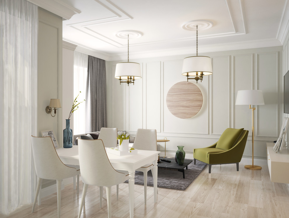 Светлая гостиная