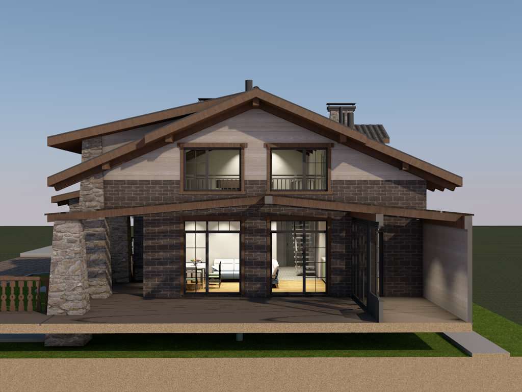 23-023-1 Гостевой дом - баня общей площадью 300 м2