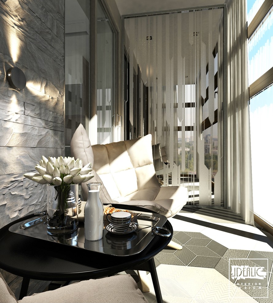 Легкий лофт для молодой пары