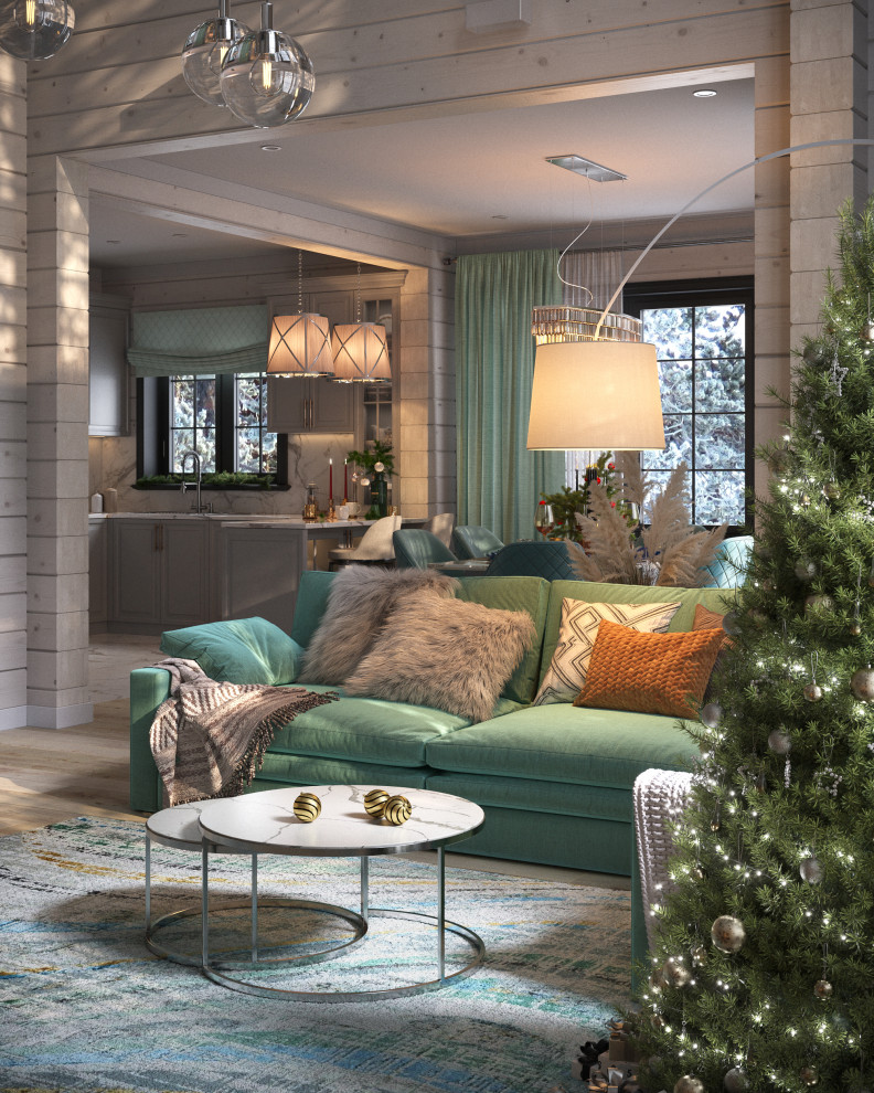 Дом из бруса в КП Перелески